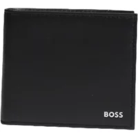 Schwarze Lederbrieftasche - Einfacher Stil Hugo Boss