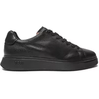 Schwarze Ledersneakers - Bulton Boss