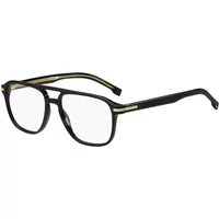 Schwarze Stilvolle Brille Hugo Boss