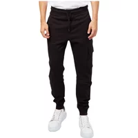 Schwarze Terry-Sweatpants mit Kordelzug Hugo Boss