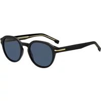 Schwarze/Blau Sonnenbrille 1721/S Hugo Boss