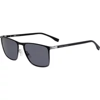 Schwarze/Graue Sonnenbrille Hugo Boss