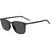 Schwarze/Graue Sonnenbrille Hugo Boss