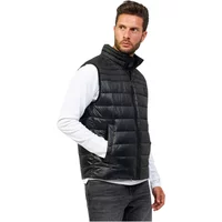 Schwarzer Odeno Gilet Mantel Hugo Boss