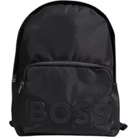 Schwarzer Reißverschluss Rucksack Herbst/Winter Boss