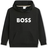 Schwarzer Sweatshirt für Kinder Boss