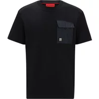 Schwarzes Dabieno T-Shirt und Polo Hugo Boss