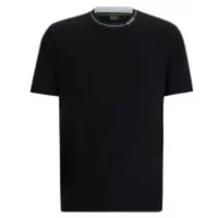 Schwarzes T-Shirt für Männer Hugo Boss