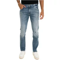 Slim-Fit 5-Pocket Jeans mit Ausschnitten Boss