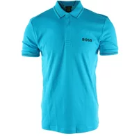 Slim Fit Blaues Polo-Shirt Hugo Boss