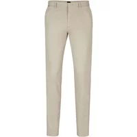 Slim Fit Chino Hose in Beige Hugo Boss