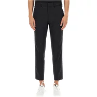 Slim Fit Cropped Trousers Boss