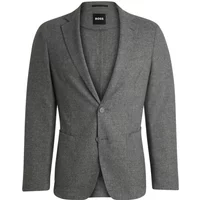 Slim Fit Flanelljacke Grau P-Hanry-244 Hugo Boss