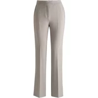 Slim Fit Formelle High-Waist Schlaghose Hugo Boss