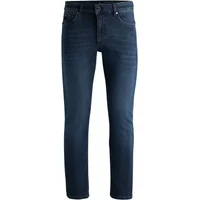 Slim Fit Jeans mit Lederlogo Hugo Boss