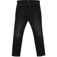 Slim Fit Jeans mit Lederlogo Hugo Boss