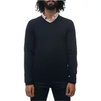 Slim Fit V-Ausschnitt Pullover Boss