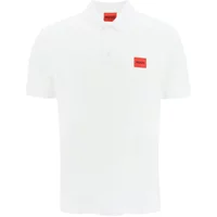 Slim-fit Polo Shirt mit Logo Patch Hugo Boss