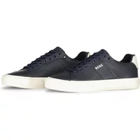 Sneakers Aiden aus glattem Leder mit Logo Hugo Boss