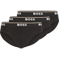 Stretch-Baumwoll-Slips mit elastischem Bund 3er-Pack Hugo Boss