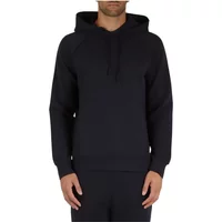 Stretch-Baumwollkapuzenpullover mit Raglanärmeln Boss