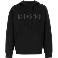 Stretch Baumwollmischung Sweatshirt Boss