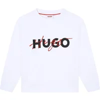 Sweatshirt mit Druck und Stickerei Hugo Boss