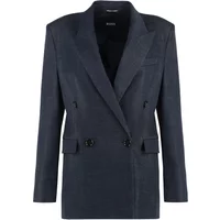 Tweed Revers Jacke Hugo Boss