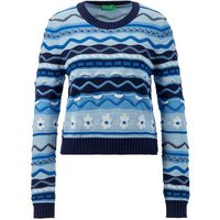 United Colors of Benetton Jacquardpullover mit verschiedenen Strickmustern