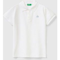 United Colors of Benetton Poloshirt mit Logo-Stickerei an der Brust