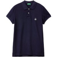 United Colors of Benetton Poloshirt mit großem Label-Badge