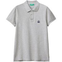 United Colors of Benetton Poloshirt mit großem Label-Badge