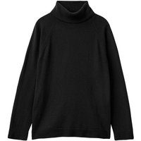 United Colors of Benetton Rollkragenpullover mit Markenlabel