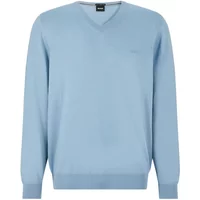 V-Ausschnitt Pullover Nachhaltige Wolle Hugo Boss