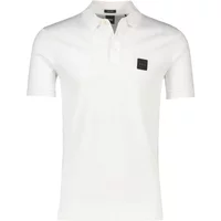 Weißes Poloshirt mit kurzen Ärmeln Hugo Boss