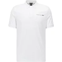 Weißes Porsche Polo-Shirt Hugo Boss