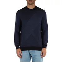 Woll Rundhals Pullover Boss