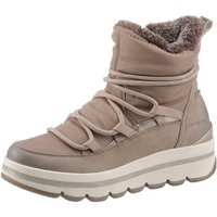 TOM TAILOR Winterboots mit Fellimitat-Kragen