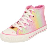 TOM TAILOR Mädchen 7470120005 Schuhe Hi-Top Schnürer Sneaker Glitzer