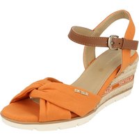 TOM TAILOR Damen Schuhe 5390407 bequeme Wedge Keilsandalette Gepolstert