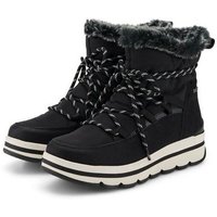 TOM TAILOR Gefütterte Stiefel mit Plateau Winterboots