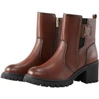 TOM TAILOR Stiefeletten mit Block Absatz Ankleboots