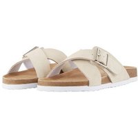 TOM TAILOR Pantolette aus Wildleder Slipper (1-tlg) aus echtem Leder