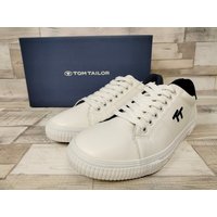 TOM TAILOR Tom Tailor Herren Sneaker weiß zum Schnüren 46 Sneaker