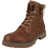 TOM TAILOR 4290830020 Damen Schuhe warme Tex Stiefel gefüttert Winterboots Reißverschluss