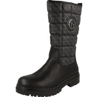 TOM TAILOR Damen Komfort Schuhe warme Langschaft Boots Winterstiefelette Reißverschluss