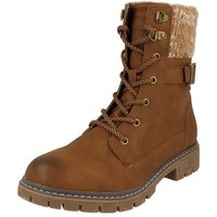 TOM TAILOR 4290830019 Damen Schuhe warme Tex Stiefel gefüttert Winterboots Reißverschluss