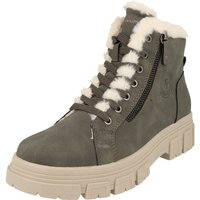 TOM TAILOR 6390890004 Damen Schuhe Stiefel gefüttert Winterboots Reißverschluss