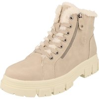 TOM TAILOR 6390890004 Damen Schuhe Stiefel gefüttert Winterboots Reißverschluss