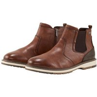 TOM TAILOR Kunstleder Stiefeletten Stiefelette (1-tlg)